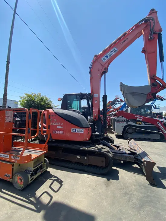2019 Kubota KX080-4SR3A Mini Excavator