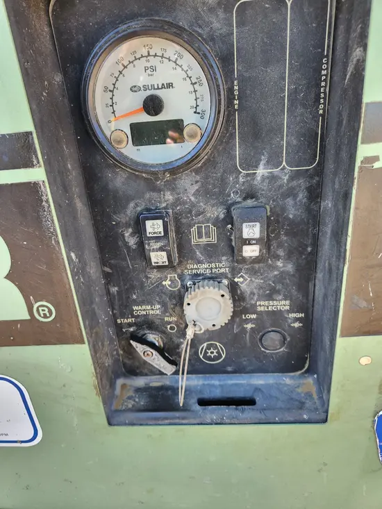 2018 Sullair 185DPQ-KU-T3 Air Compressor
