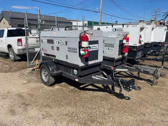 2021 Wacker Neuson G 25 Diesel Generator