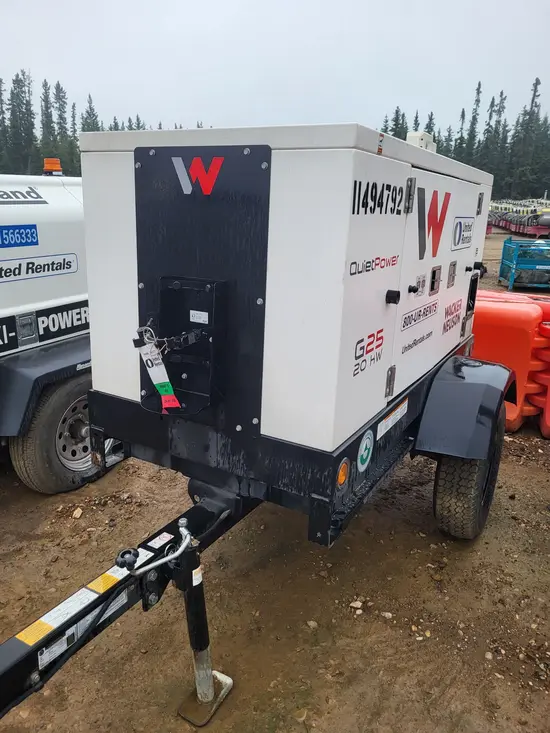 2022 Wacker Neuson G25 T4F Diesel Generator