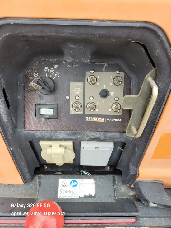 2018 Generac MLT6SM Portable Light Tower