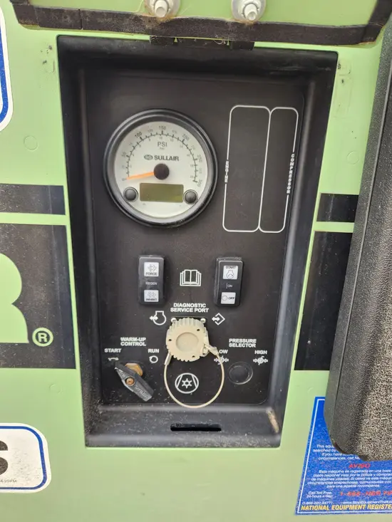 2019 Sullair 185DPQ-KU-T3 Air Compressor