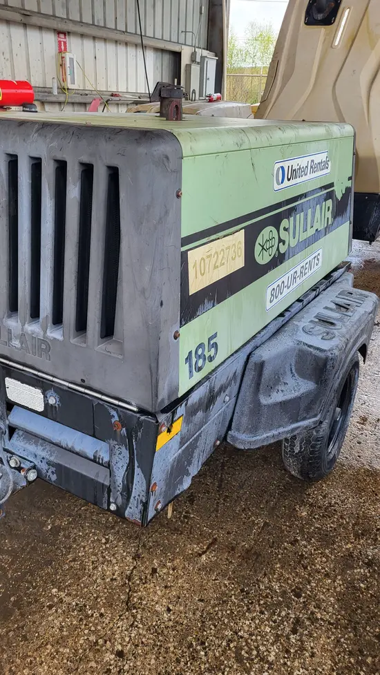 2018 Sullair 185DPQ-KU-T3 Air Compressor
