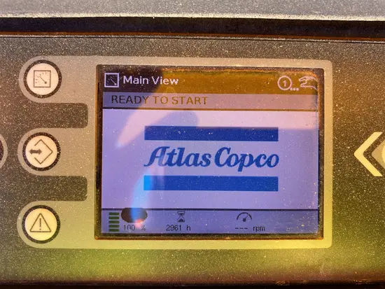 2017 Atlas Copco XAS185KD7 T4F Air Compressor
