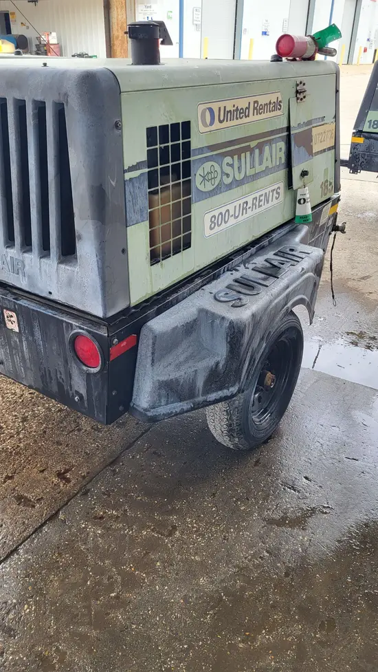 2018 Sullair 185DPQ-KU-T3 Air Compressor