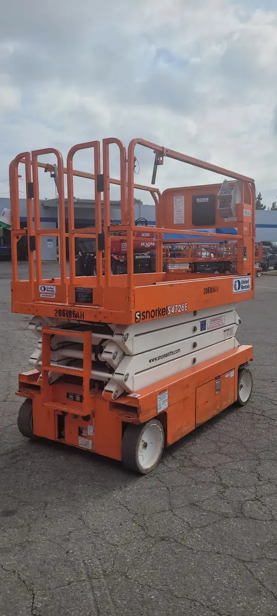 2018 Snorkel S4726E Scissor Lift