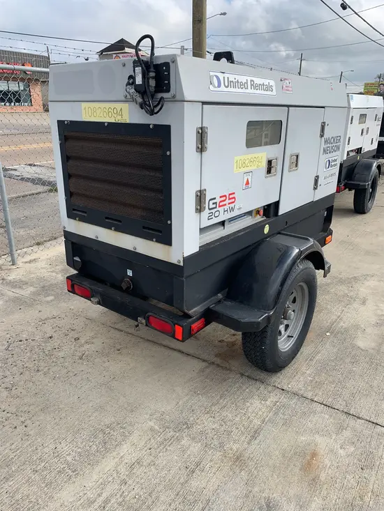 2018 Wacker Neuson G25 T4F Diesel Generator