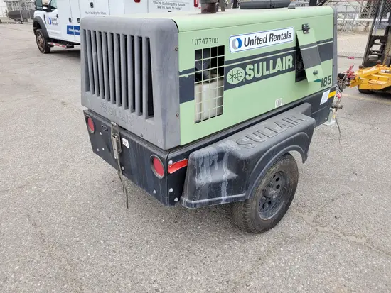2018 Sullair 185DPQ-KU-T3 Air Compressor