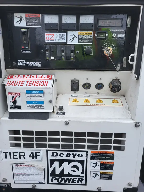 2021 Multiquip DCA15SPXU4F Diesel Generator
