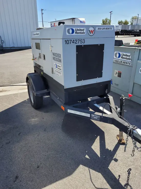 2018 Wacker Neuson G25 T4F Diesel Generator