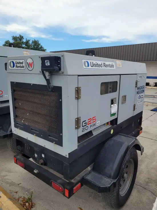 2019 Wacker Neuson G25 T4F Diesel Generator