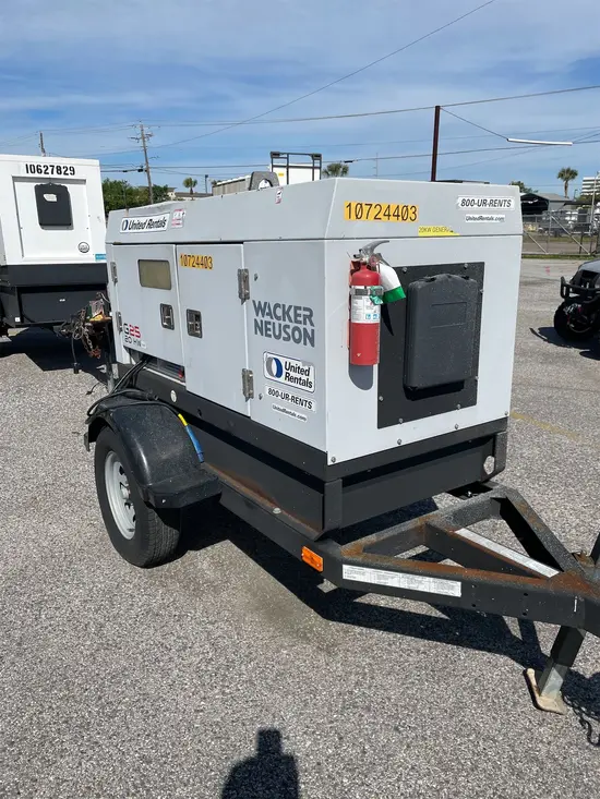 2018 Wacker Neuson G25 T4F Diesel Generator
