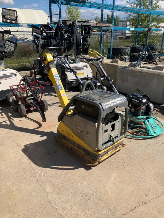 2021 Wacker Neuson DPU6555He Vibratory Plate Compactor