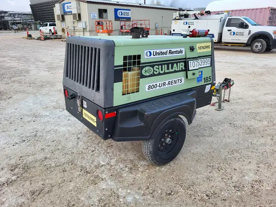 2018 Sullair 185DPQ-KU-T3 Air Compressor