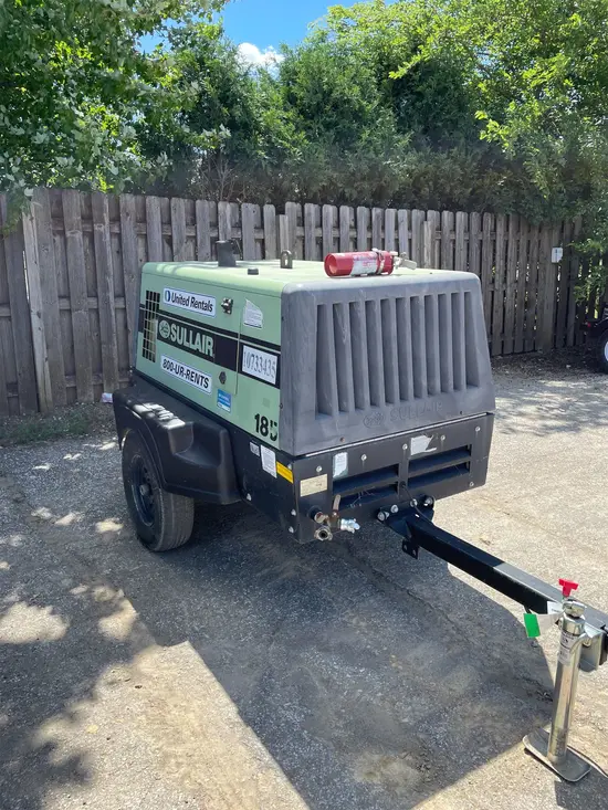 2018 Sullair 185DPQ-KU-T3 Air Compressor