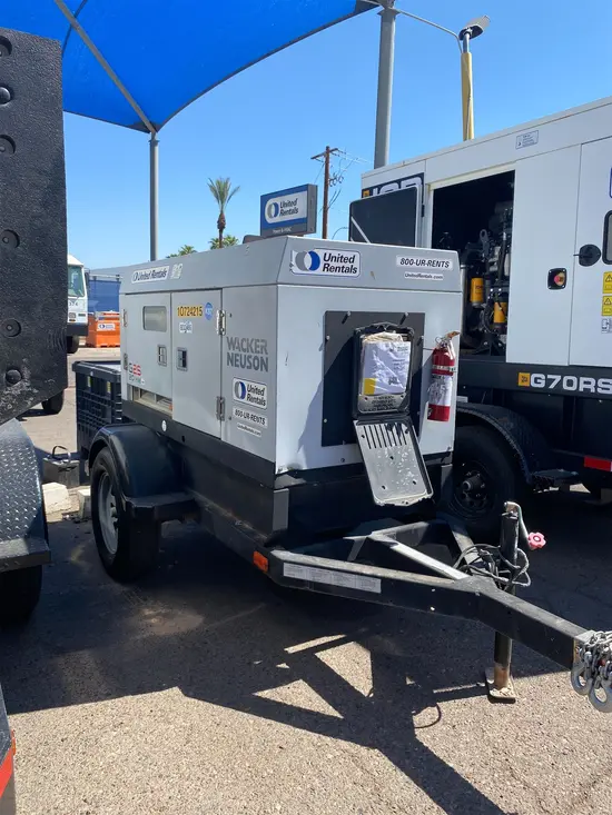 2018 Wacker Neuson G25 T4F Diesel Generator