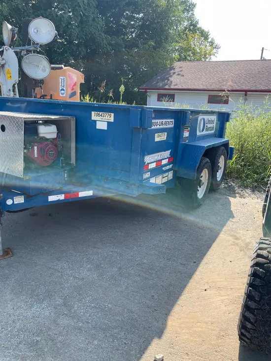 2018 Towmaster T-9HD 10FT GAS Dump Trailer