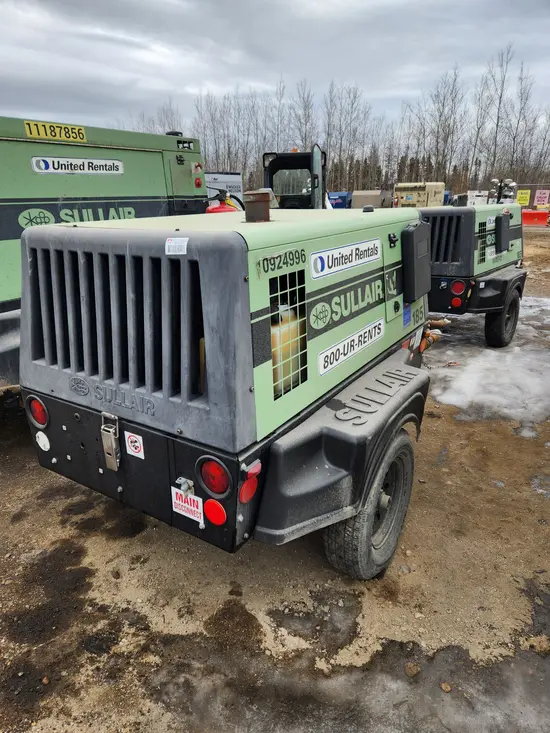 2019 Sullair 185DPQ-KU-T3 Air Compressor