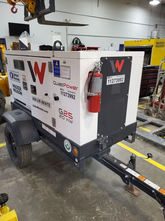 2021 Wacker Neuson G25 T4F Diesel Generator