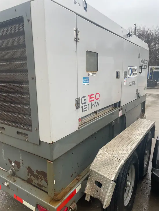 2012 Wacker Neuson G 150 Diesel Generator