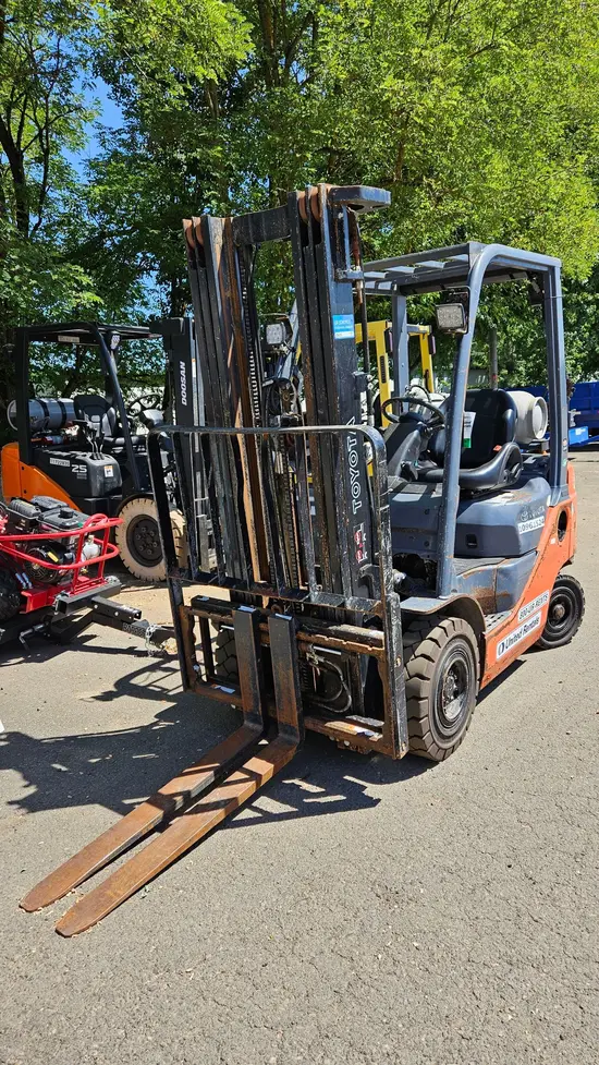 2019 Toyota 8FGU15 Warehouse Forklift