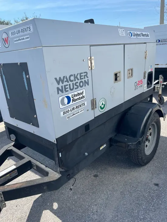 2019 Wacker Neuson G25 T4F Diesel Generator