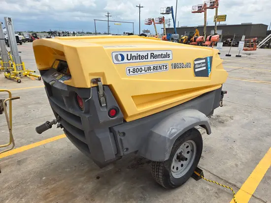 2017 Atlas Copco XAS185KD7 T4F Air Compressor