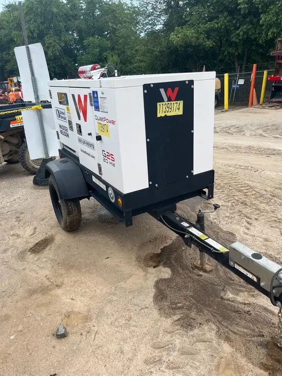 2022 Wacker Neuson G25 T4F Diesel Generator