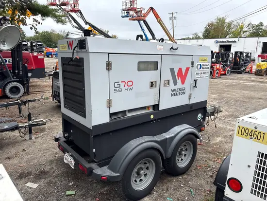 2019 Wacker Neuson G70 T4F Diesel Generator