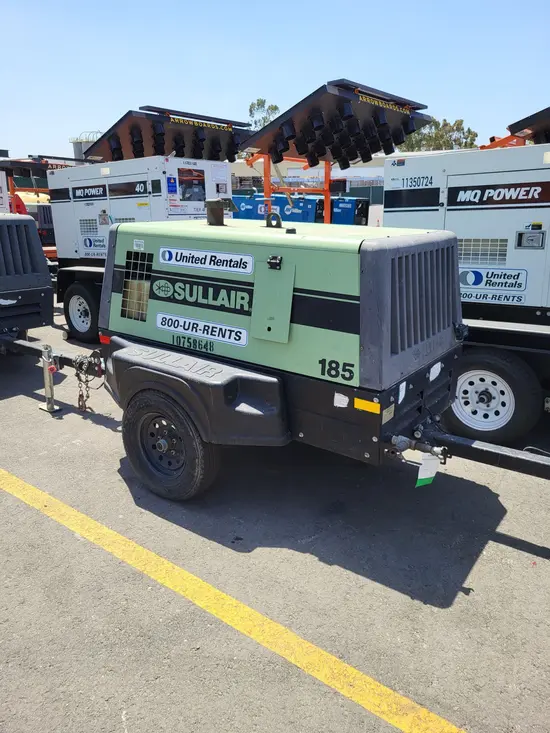 2018 Sullair 185DPQ-KU-T3 Air Compressor