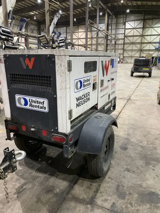 2021 Wacker Neuson G25 T4F Diesel Generator