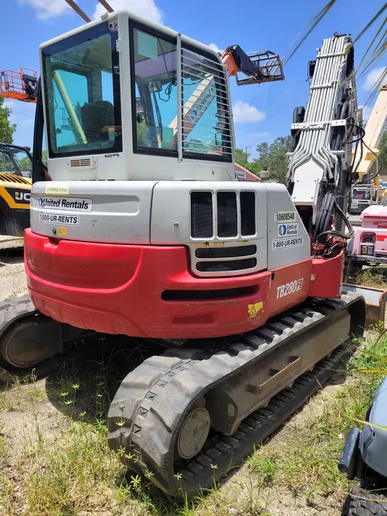 2017 Takeuchi TB280FR Excavator