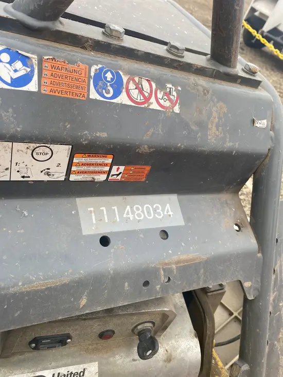 2021 Wacker Neuson DPU6555He Vibratory Plate Compactor