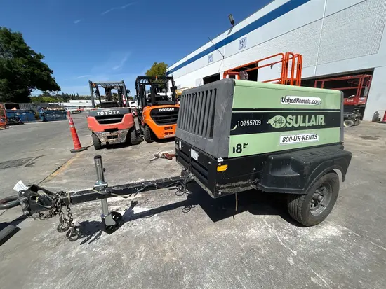 2018 Sullair 185DPQ-KU-T3 Air Compressor