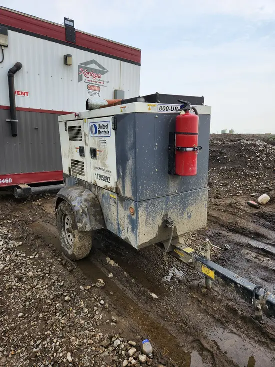 2021 Atlas Copco QAS45 Diesel Generator