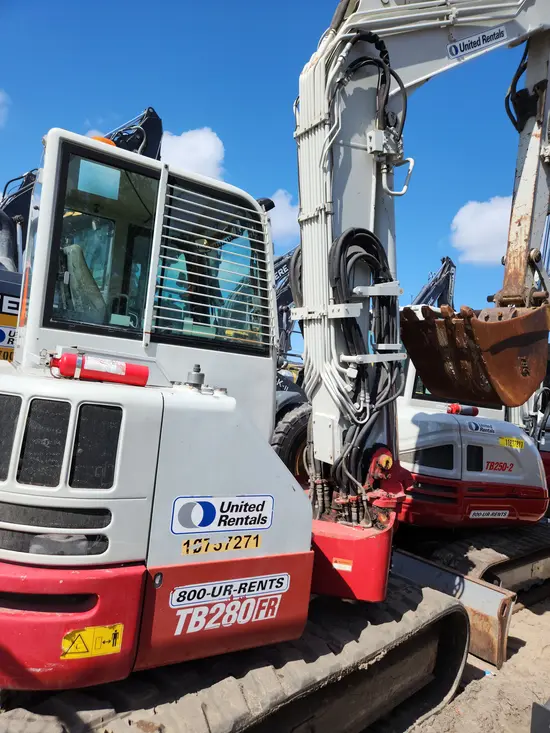 2018 Takeuchi TB280FR Excavator