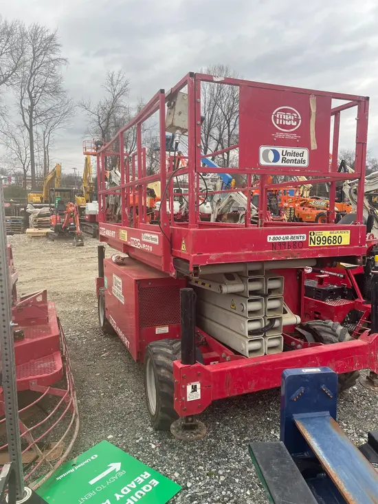 2017 MEC 4069RT Rough Terrain Scissor Lift