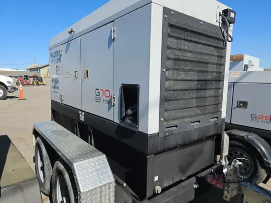 2018 Wacker Neuson G70 T4F Diesel Generator