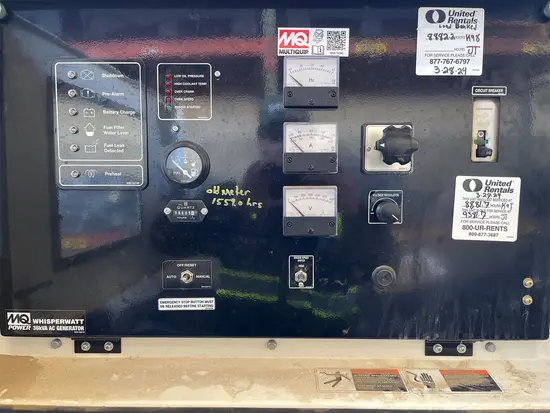 2021 Multiquip DCA40SSKU4F Diesel Generator