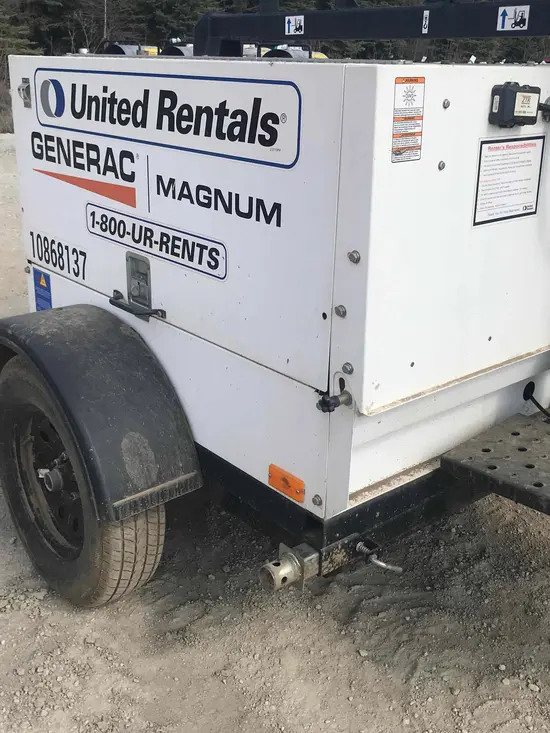 2018 Magnum Pro MLT5080V Portable Light Tower