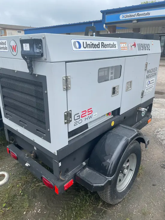 2021 Wacker Neuson G25 T4F Diesel Generator