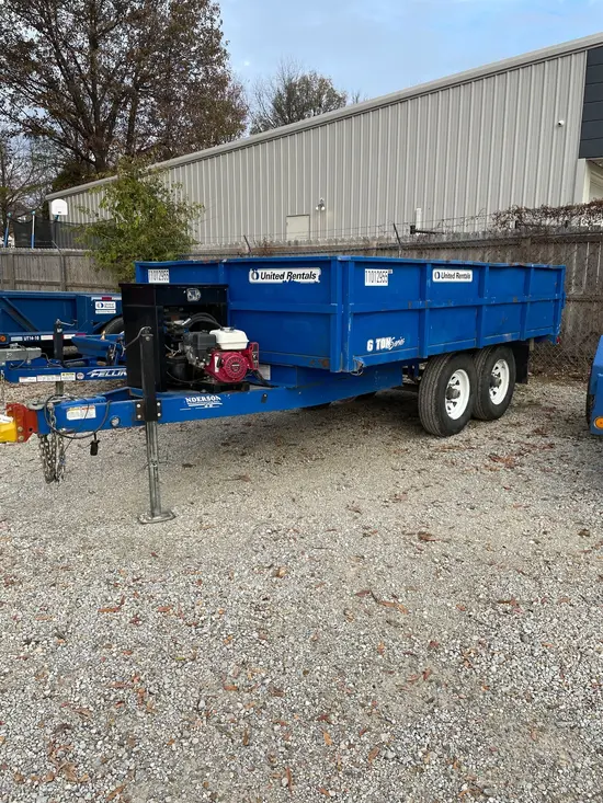 2019 Anderson Trailers D7126T Dump Trailer