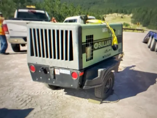 2018 Sullair 185DPQ-KU-T3 Air Compressor