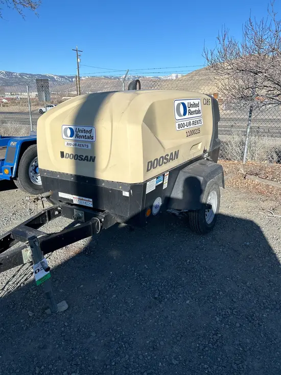 2019 Doosan C185WDO-T4F Air Compressor