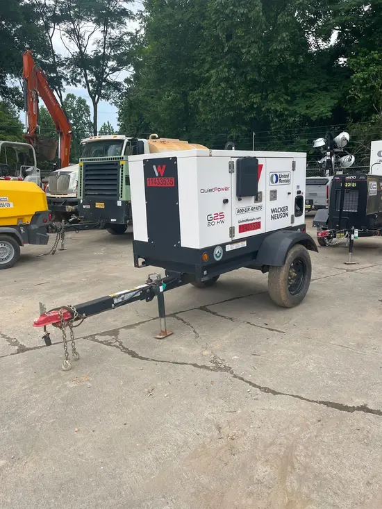 2022 Wacker Neuson G25 T4F Diesel Generator