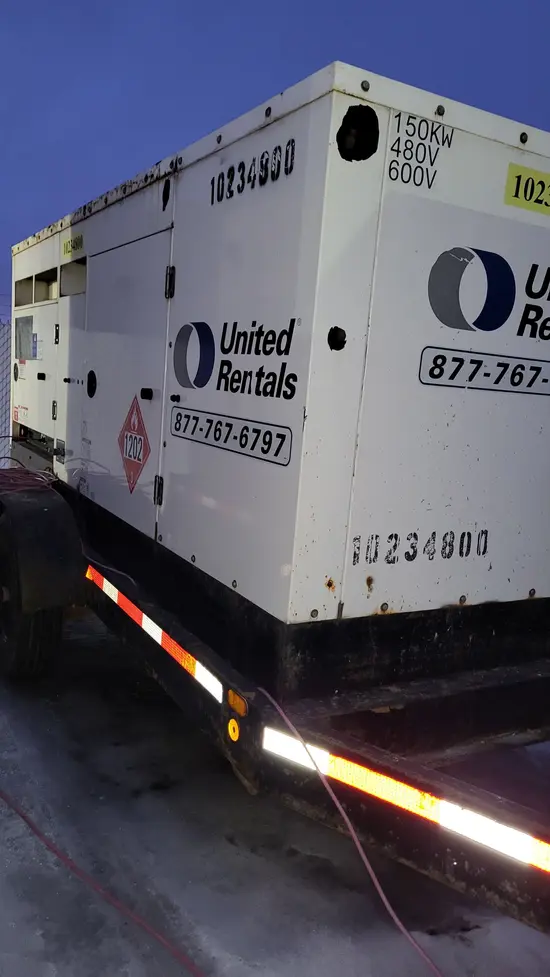 2014 Cummins C150D6RG Diesel Generator
