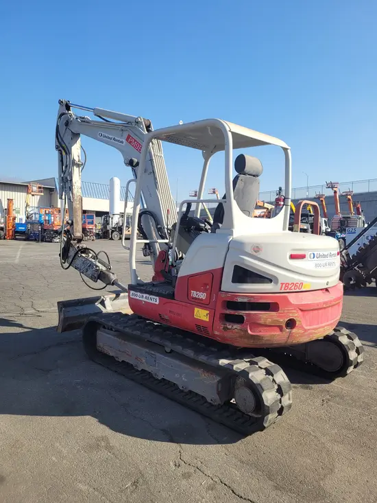 2019 Takeuchi TB260 Mini Excavator