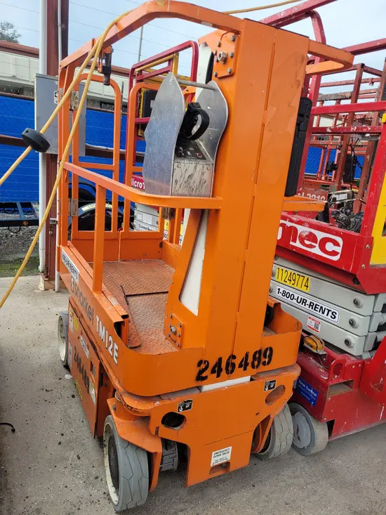 2020 Snorkel TM12E Self-Propelled One-Person Lift