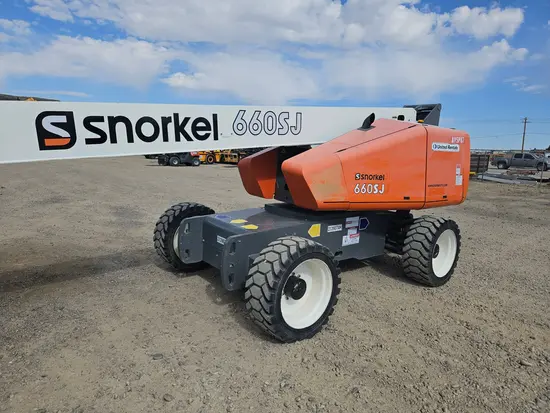 2018 Snorkel 660SJ Boom Lift