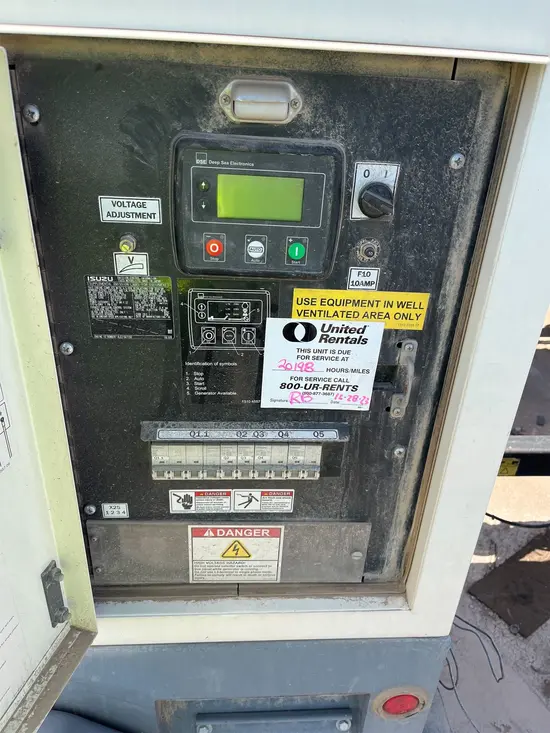 2017 Atlas Copco QAS25 Diesel Generator
